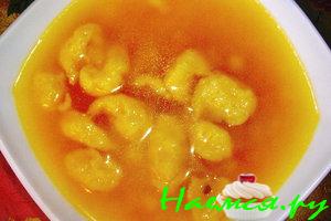 Ош чумаре (суп с клёцками) Гороховый