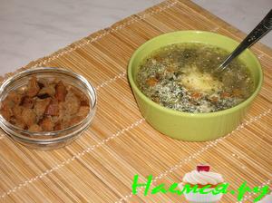 Супчик с морской капустой