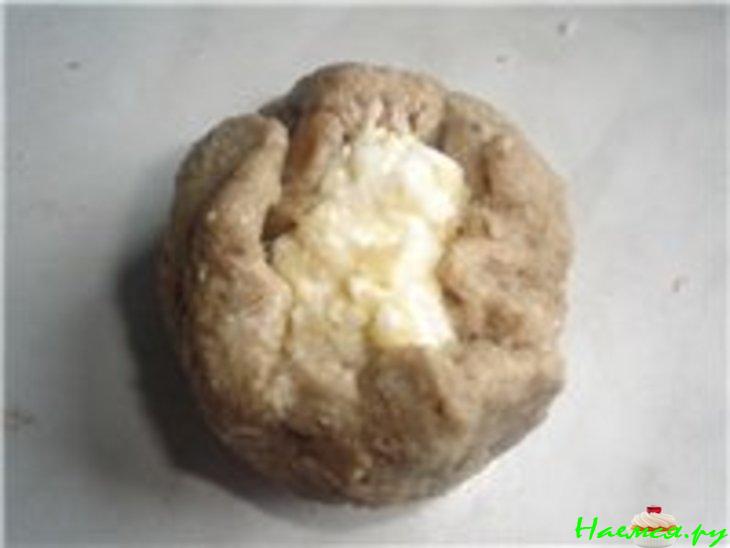 Зразы мясные под соусом бешамель