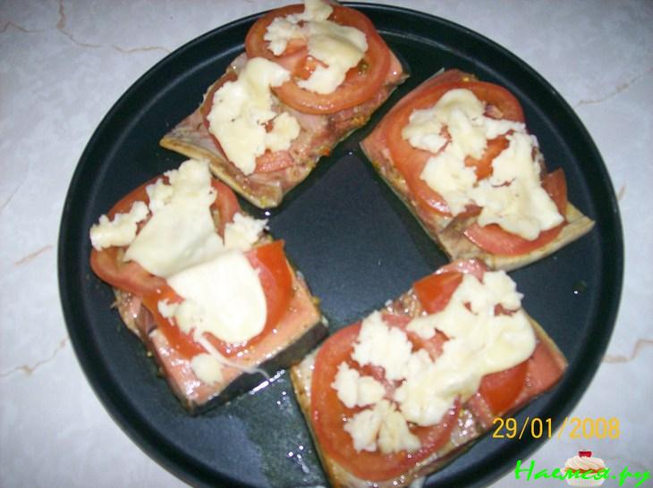 Лосось с помидорами и сыром в микроволновке