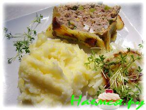 Мясная запеканка "Весеннее настроение"