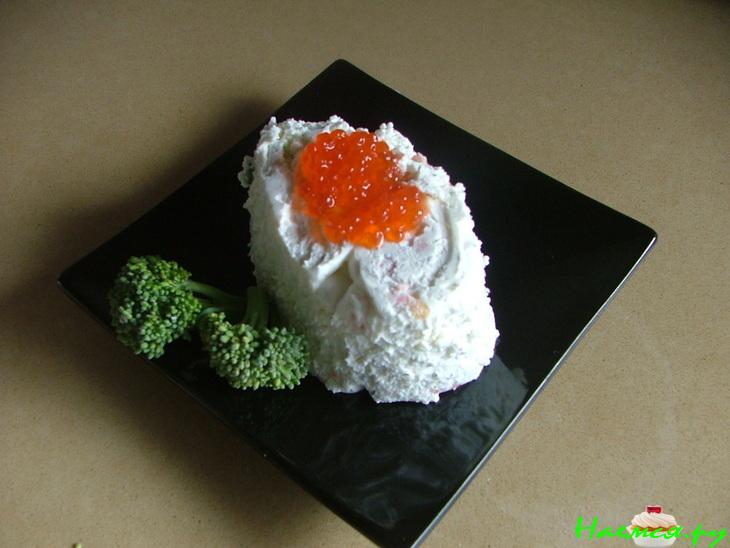 Сырный паштет с лососем