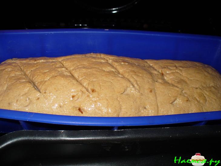 Луковый хлеб на кефире