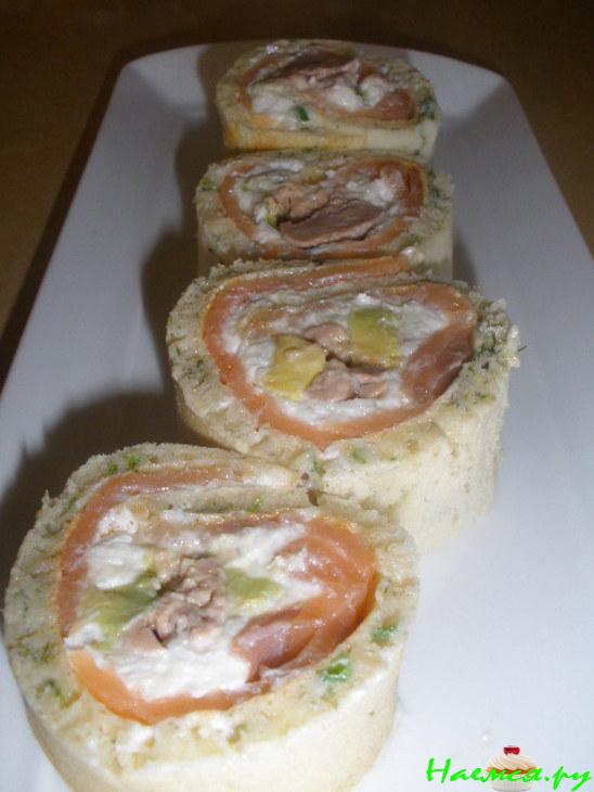 Блинный ролл для вечеринки