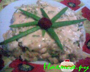 Нежная рисовая запеканка