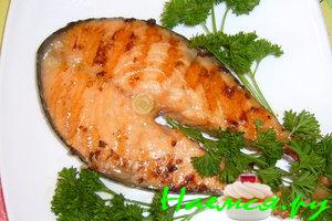 Стейки из лосося