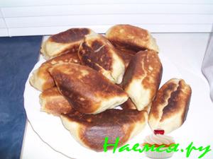 Пирожки с капустой (жареные)