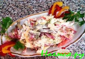 Салат из красного перца