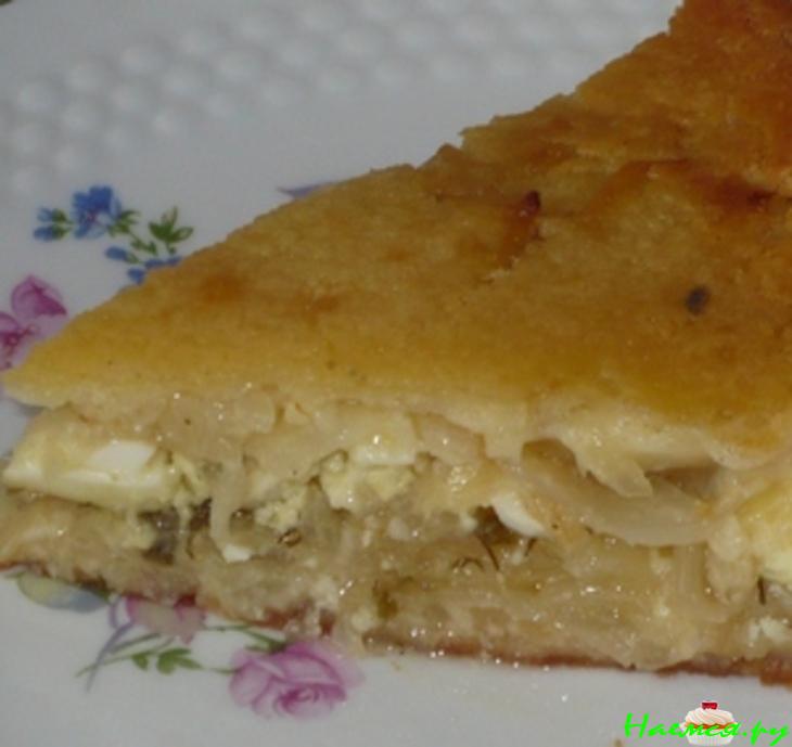 Пирог с капустой "Нежность" (заливной) Пирог с капустой "Нежность" (заливной)