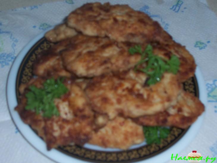 Котлеты из тунца в тесте