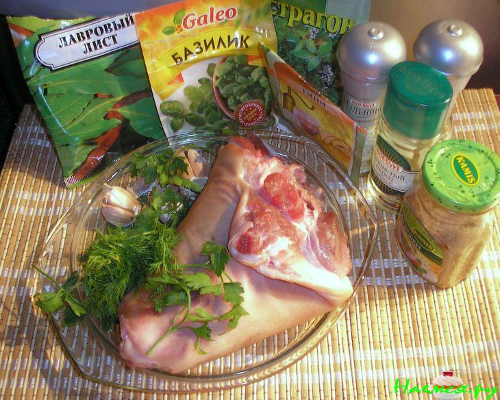 Рулька в пиве