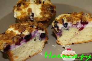 Маффины с начинкой "Чизкейк"