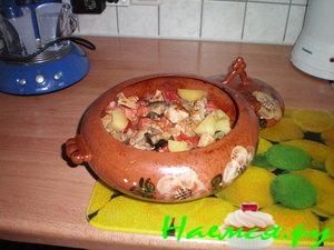 Чанахи с индейкой