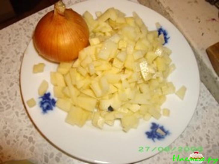 Борщ постный (мой вариант)