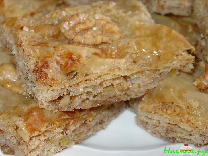 Баклава или пахлава из теста фило