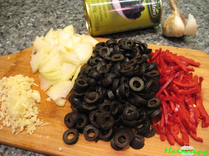 Постный оливковый соус (к пасте) Постный оливковый соус (к пасте)