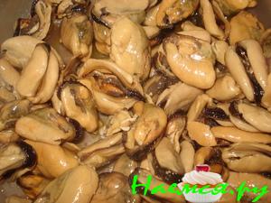 Мидии и кальмары копченые Мидии и кальмары копченые