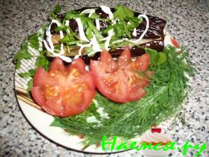 Баклажаны на мангале