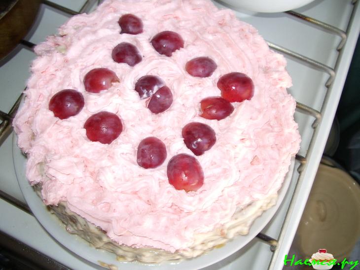 Виноградный тортик