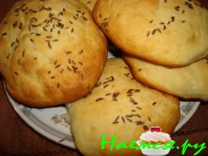 Лепешки из брынзы с тмином