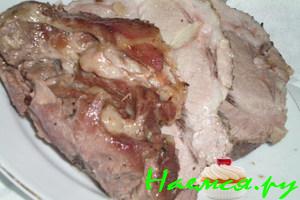 Мясо запеченное в фольге Мясо запеченное в фольге