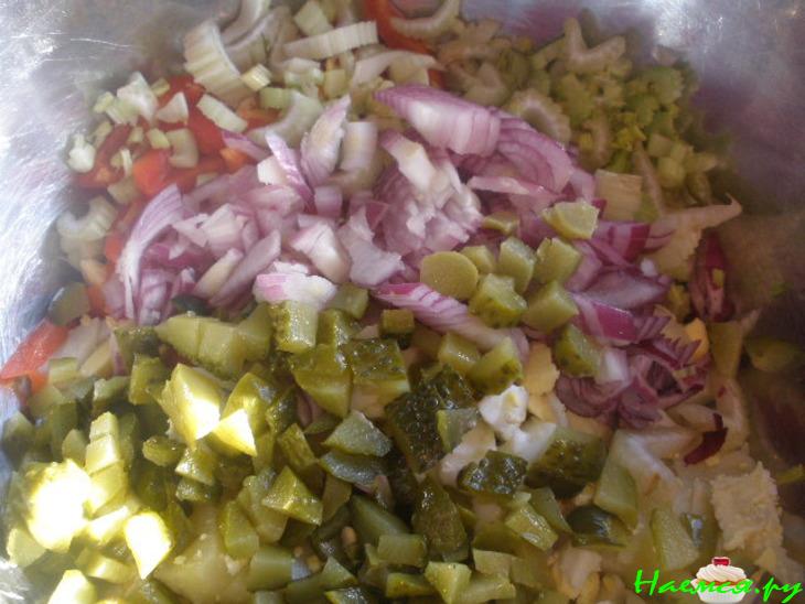 Картофельный салат "Эрмитаж" Картофельный салат "Эрмитаж"