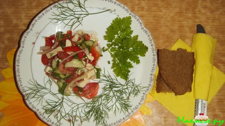 Салат "Шопский" Салат "Шопский"