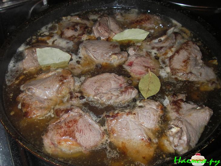 Рагу из баранины с фасолью и овощами Рагу из баранины с фасолью и овощами