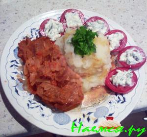 Жаркое из дикой косули (дичь)