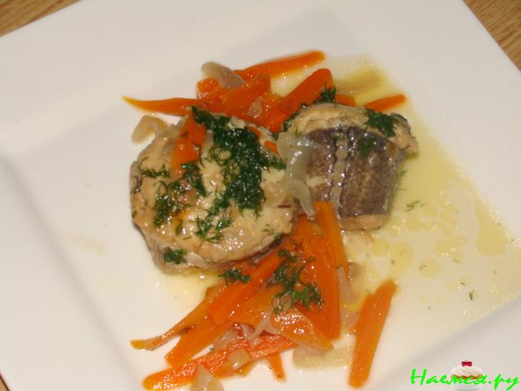 Фаршированная рыба (треска)