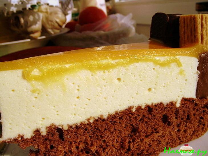 Торт с яичным ликером «Адвокат»
