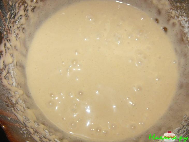 "Мокрый" яблочный пирог