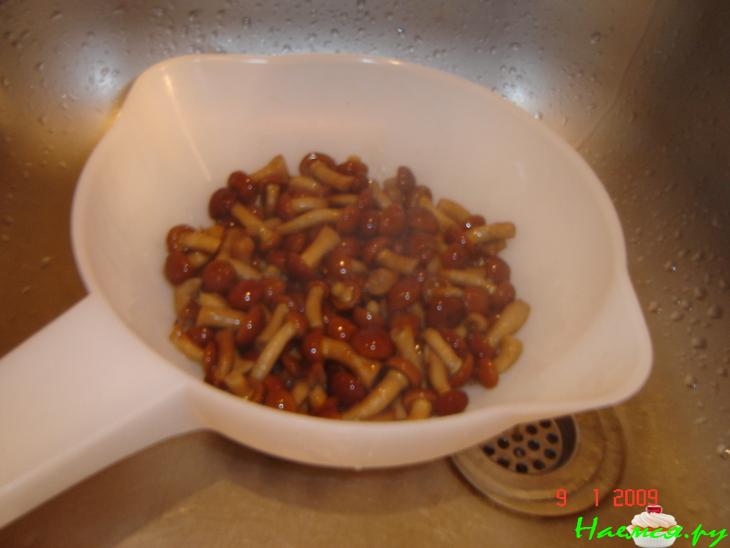 Салат с опятами и айвой "Экспромт" Салат с опятами и айвой "Экспромт"