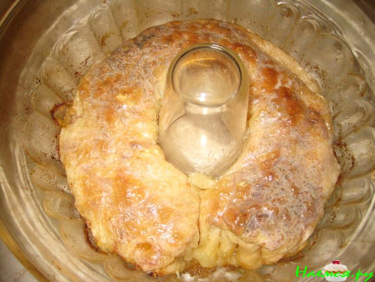 Штрудель с тыквой и творогом на скорую руку