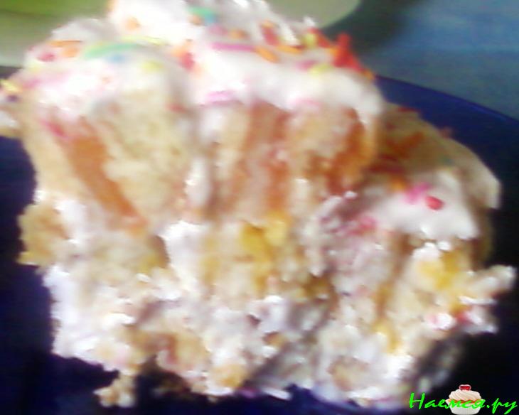 Торт 'Фруктовый хаос' Торт 'Фруктовый хаос'