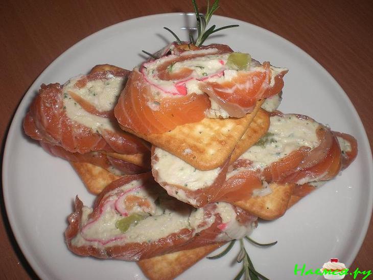 Лососевый рулет