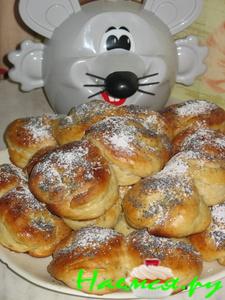 Булка творожная