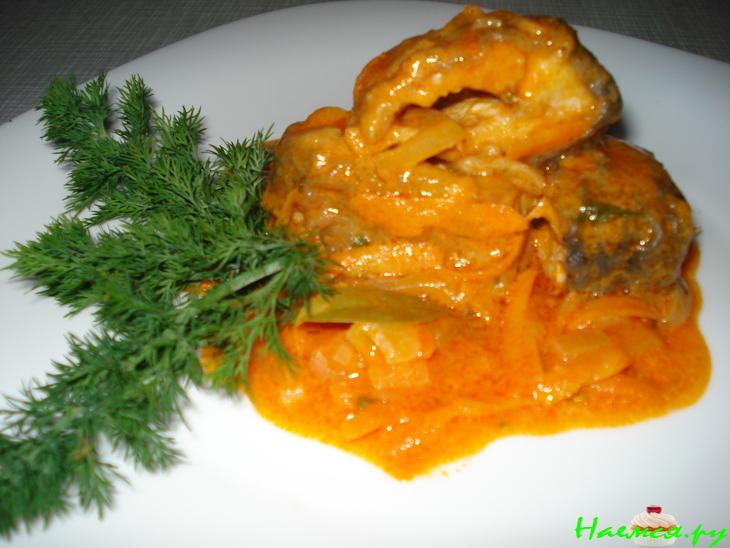 Рыба в томате с майонезом Рыба в томате с майонезом