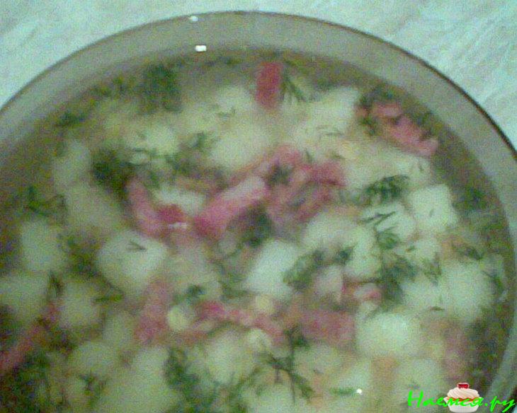 Суп картофельный "КУКУРУЗНИК"