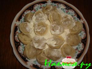 Пельмени с мясом