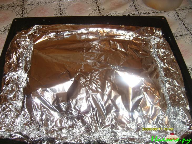 Сайра запеченная в фольге