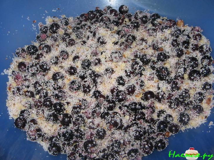 Торт-пирог со смородиной 