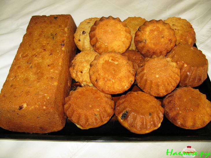 Кексы и кексики с сухофруктами