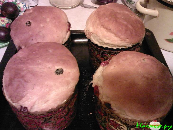 Кулич на сухом молоке