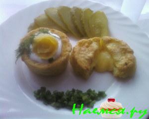 Зразы с начинкой из сыра