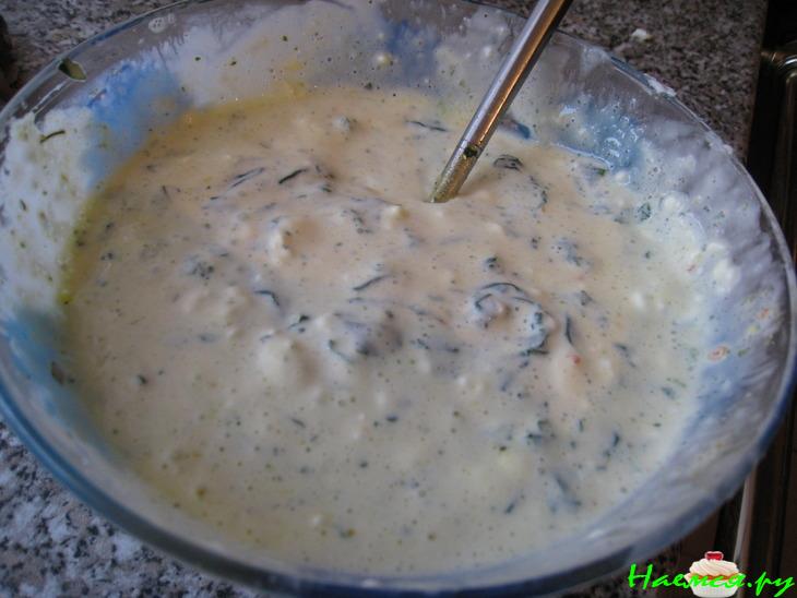 Дорада с начинкой из шпината