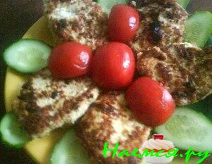 Куринные летние котлетки-оладушки