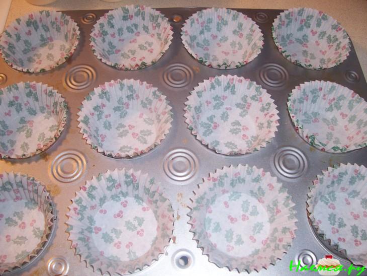 Банановые мафины с цукатами