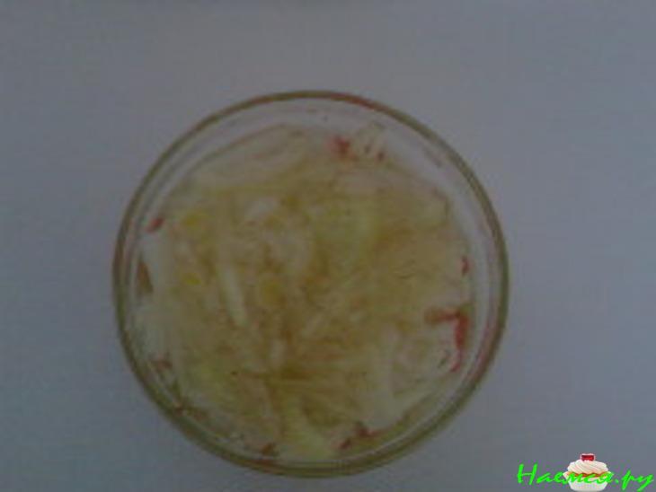 Корейская морковка с мясом Корейская морковка с мясом