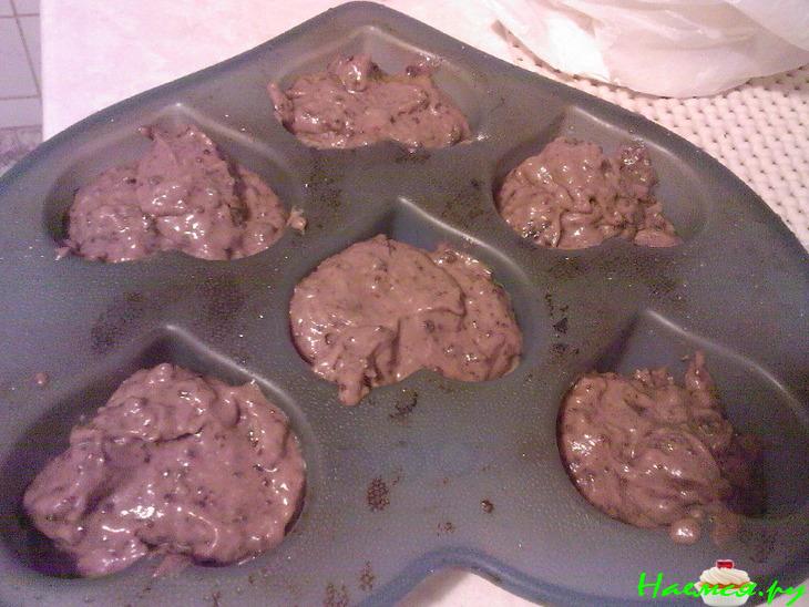 Кексы с жидкой серединкой